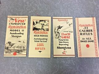 1929 Remington Arms Pamphlets
