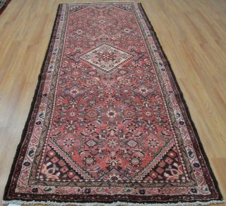 3 ' 8 x 9 ' 7 Semi Antique Persian Tribal Hand Knotted Wool Rug Runner 4x10 3