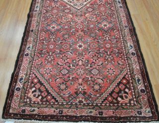 3 ' 8 x 9 ' 7 Semi Antique Persian Tribal Hand Knotted Wool Rug Runner 4x10 4