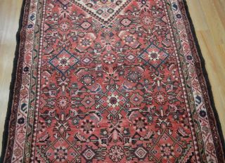3 ' 8 x 9 ' 7 Semi Antique Persian Tribal Hand Knotted Wool Rug Runner 4x10 5