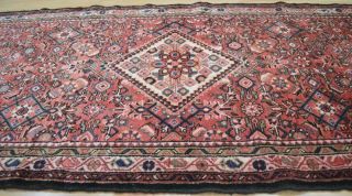 3 ' 8 x 9 ' 7 Semi Antique Persian Tribal Hand Knotted Wool Rug Runner 4x10 9