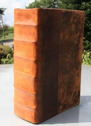 1792 Antique Holy Bible Professionally Restored 227 Yrs.  Old