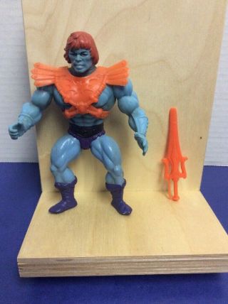 Vintage 1984 He Man Masters Of The Universe Faker - 100 Complete With Sticker