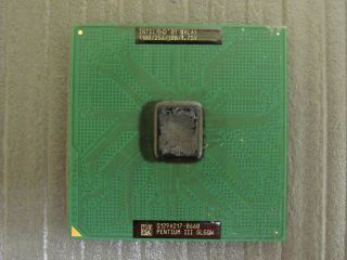Intel Sl5qw Pentium Iii 1.  1ghz 256/100 Vintage Socket 370 Cpu Processor 1100mhz