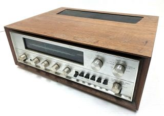 Vintage Pioneer Sx - 1000tw Solid State Am/fm Stereo Receiver Wood Case
