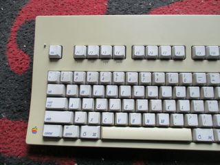 Vintage Apple M0115 Extended Macintosh Desktop Computer Keyboard AS - IS 2