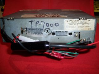 Vintage Pioneer TP - 7000 PUSH BUTTON 8 Track AM/FM Car Stereo SERVICED :) 3
