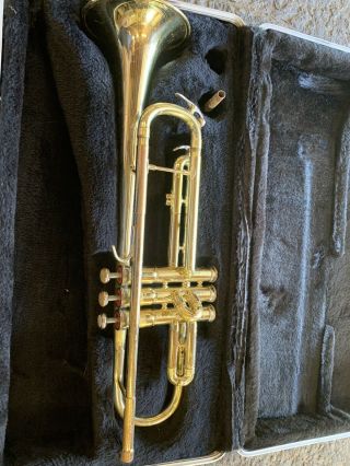 Vintage Conn Usa 18b Director Bb Trumpet W/ Case