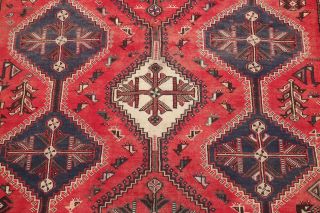 ANTIQUE Geometric Tribal South - west Abadeh Lori Area Rug Oriental Hand - made 6x9 3