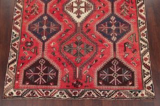 ANTIQUE Geometric Tribal South - west Abadeh Lori Area Rug Oriental Hand - made 6x9 4