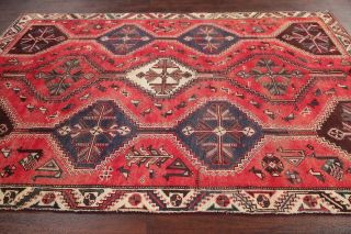ANTIQUE Geometric Tribal South - west Abadeh Lori Area Rug Oriental Hand - made 6x9 6