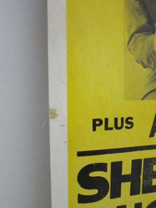 THE BEATLES Vintage Silkscreen Concert Poster Aug 23 1966 Shea Stadium 14x22 7