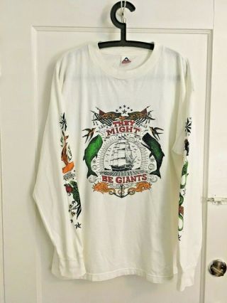 They Might Be Giants Long Sleeve Shirt - Vintage Concert Shirt - Early/mid 90s