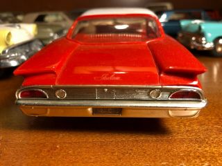 1960 Ford Starliner Galaxie Promo Model Car Coaster Dealer Chassis 1961 60 4