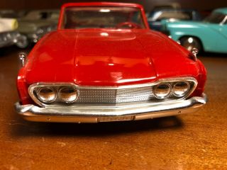 1960 Ford Starliner Galaxie Promo Model Car Coaster Dealer Chassis 1961 60 6