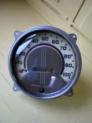 Vintage 1936 Pontiac Dash Speedometer Gauge Cluster Assembly
