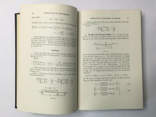 1948 TIMOSHENKO Strength of Materials Part 1 & 2 Vintage Engineering Books 7