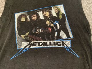 Metallica Vintage T - Shirt Garage Days Re - Re Visited Size L.  1987 MEGA Rare 2