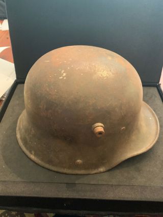 Vintage Ww1 Imperial German Helmet M16 1916