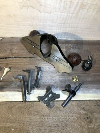 Vintage Stanley No.  71 Router Plane.  DEAD and COMPLETE.  Best Of The Best. 8