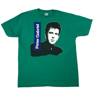 Vintage 1986 Peter Gabriel ‘so’ Tour Tee Shirt Medium Anvil Ched Alt Rock