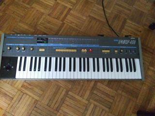 Vintage Korg Poly 61 Analog Synthesizer As - Is