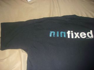Nine Inch Nails Fixed Shirt XL - NIN Early 90 ' s - Vintage Industrial Music 8