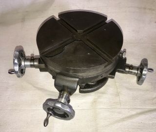 Vintage Machinist Rotary Table 8 Inch,  Milling,  Palmgren,  Machine Shop