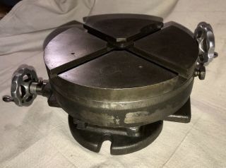 Vintage Machinist Rotary Table 8 inch,  Milling,  Palmgren,  Machine Shop 4