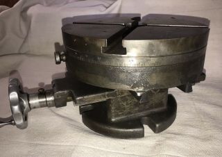 Vintage Machinist Rotary Table 8 inch,  Milling,  Palmgren,  Machine Shop 7