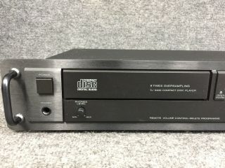 Carver TL - 3200 Vintage Audiophile CD Player 8 X Oversampling Rack Mount In EUC 3