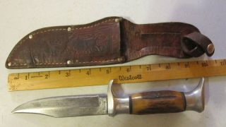 Vintage Early York Cutlery Co.  695 Solingen Germany Skining Hunting Bowie Knife