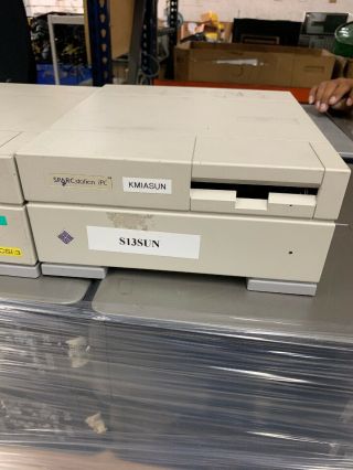 Vintage SUN SPARCstation IPC 4/40 And Sparc station Ipx 2