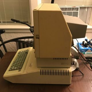 RARE Vintage Apple IIe Computer with Monitor,  2 Floppy Drives,  20 Floppy Disks 6