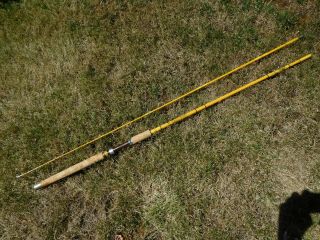 Wright & Mcgill Mpl58 Glass 8 Ft.  2 Pc.  Spinning Rod,  Nm,  Made In Usa