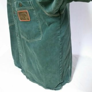 Vintage Karl Kani Jeans Denim Jacket 90s Jean Button Down Hip Hop Coat Rap Large 8
