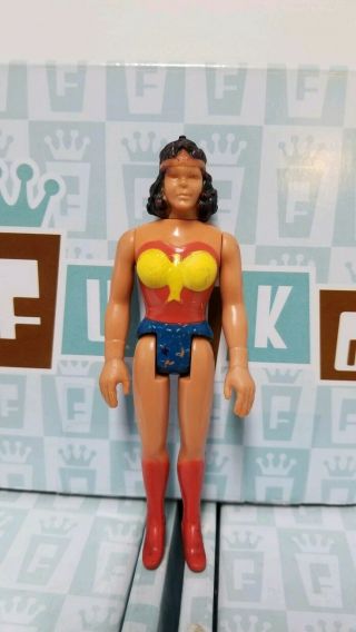 Vintage 1980 Pocket Heroes Wonder Woman Acton Figure Mego Dc
