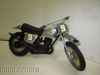 Vintage Big Jim Action Figure Motocross Honda Elsinore Cr - 250m Dirt Racer Bike