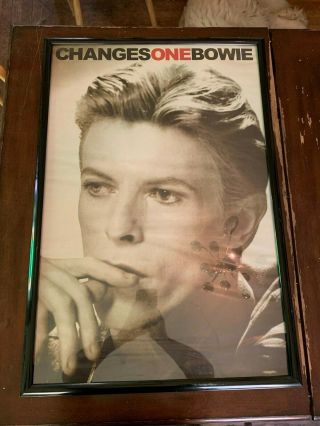 Vintage Changes One Bowie David Bowie Poster Framed