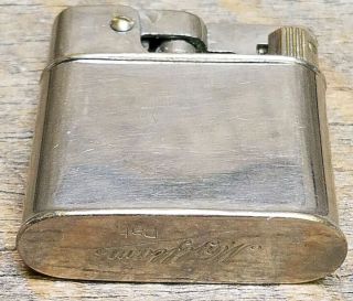 Vintage rare 1940 ' s German made Myflam B51 petrol lighter with silver sleeve. 7