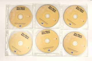 Bob Proctor You Were Born Rich Book 6 DVDs & 11 CDs (MSRP $595) RARE 4