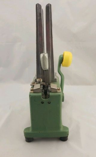 Vintage RHYNE Pick Machine Floral Stem Crimp Machine with Weight 4