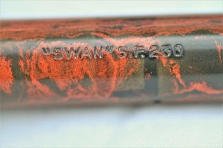 Vintage SWAN SF 230 - Self Filling - Fountain Pen - C1937 - UK - G F Trim 7