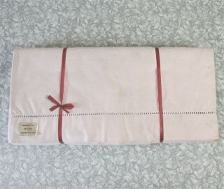 Vintage French Pair Metis Linen Sheets 220 X 310 Cm (86.  5 " X 122 ")