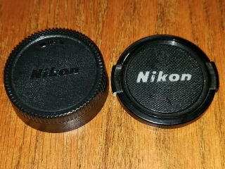 Vintage NIKON NIKKOR 24mm f:1:2.  8 with Lens Caps No.  730068 6