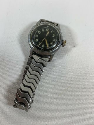 Vintage Waltham Type A - 11 Us Army Issue Watch  H3