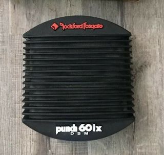 Rockford Fosgate Punch 60 Ix Vintage Car Audio Amp Amplifier Old School 60ix