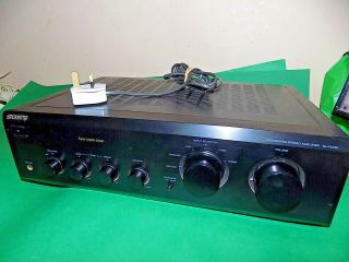 Sony Integrated Stereo Amplifier Amp Vintage Ta - Fe230 Phono Tape Dat Quality