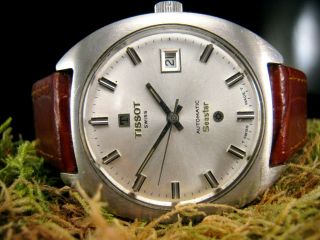1971 Tissot Seastar Automatic ‘c’ Case 784 - 2 Vintage Retro 36mm Mens Watch