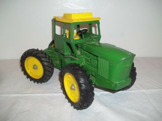 Rare Vintage 1/16 Scale John Deere 7520 4WD Tractor with Decals,  Cab Top,  Plus 6